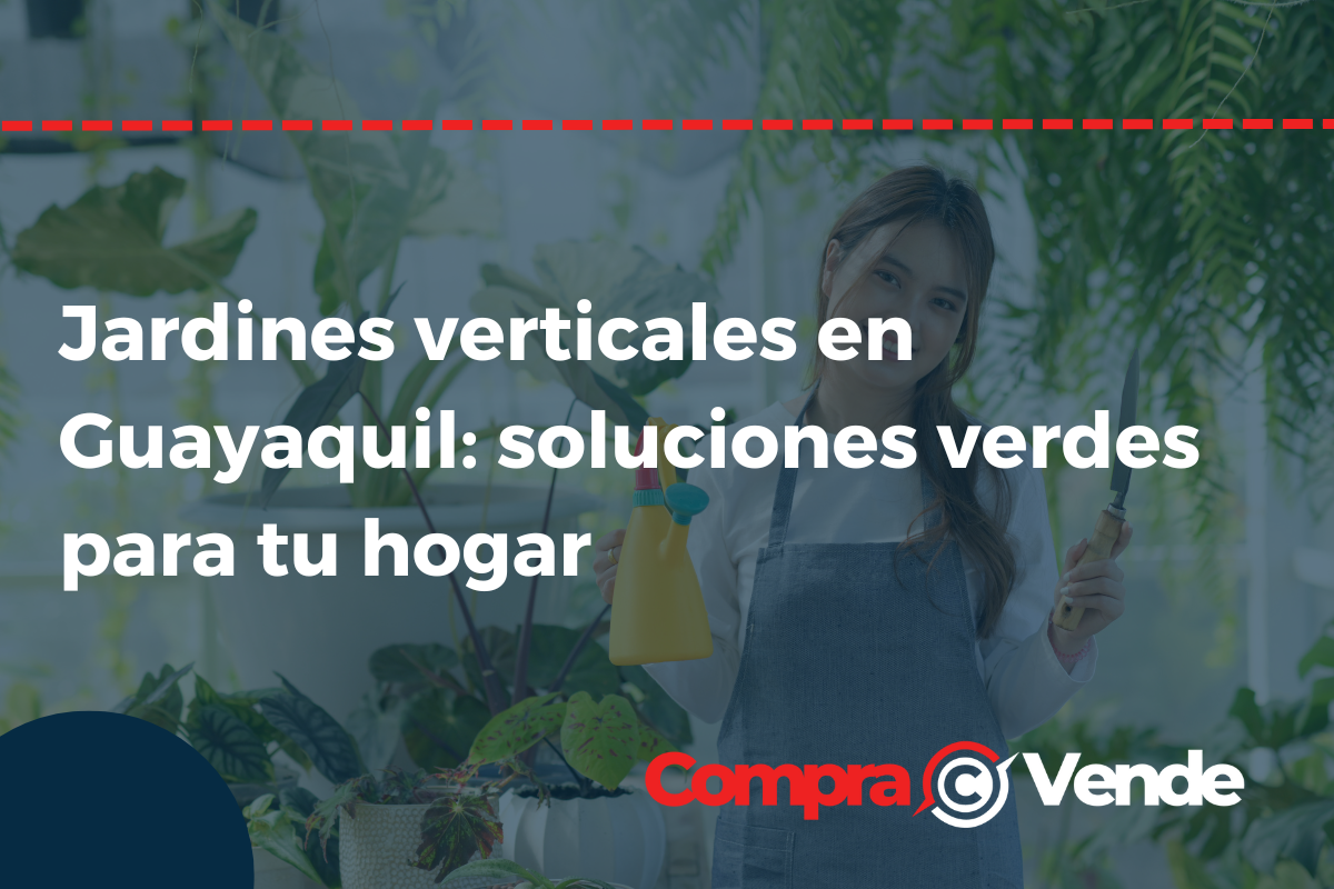 Jardines verticales en Guayaquil: soluciones verdes para tu hogar